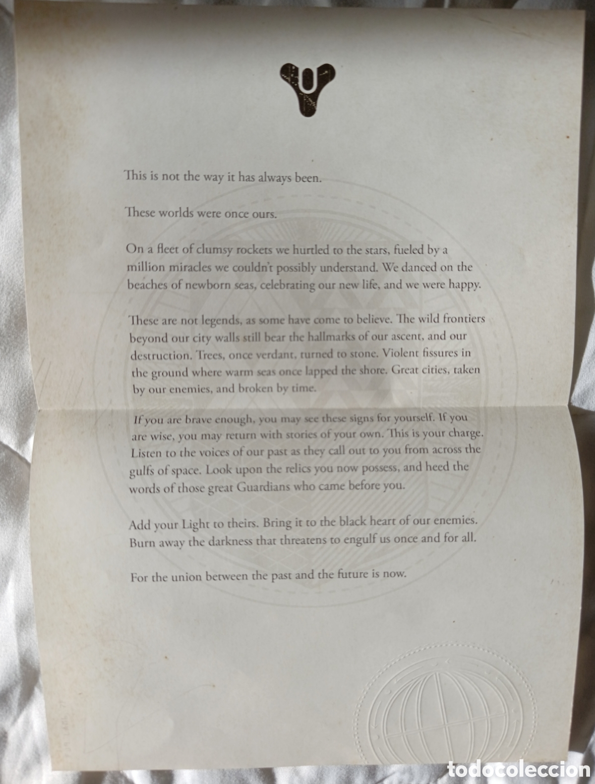 Libros de segunda mano: Destiny &ndash; Arms and Armament Limited Edition (2014) completo &ndash; Libro + Mapa + Postales - Foto 23
