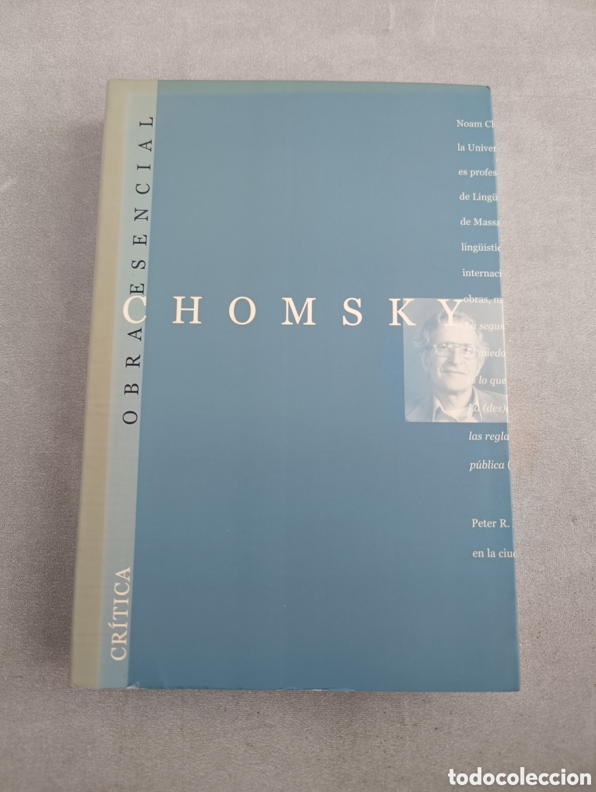 Libros de segunda mano: Obra esencial. Noam Chomsky. Editorial Cr&iacute;tica. - Foto 2