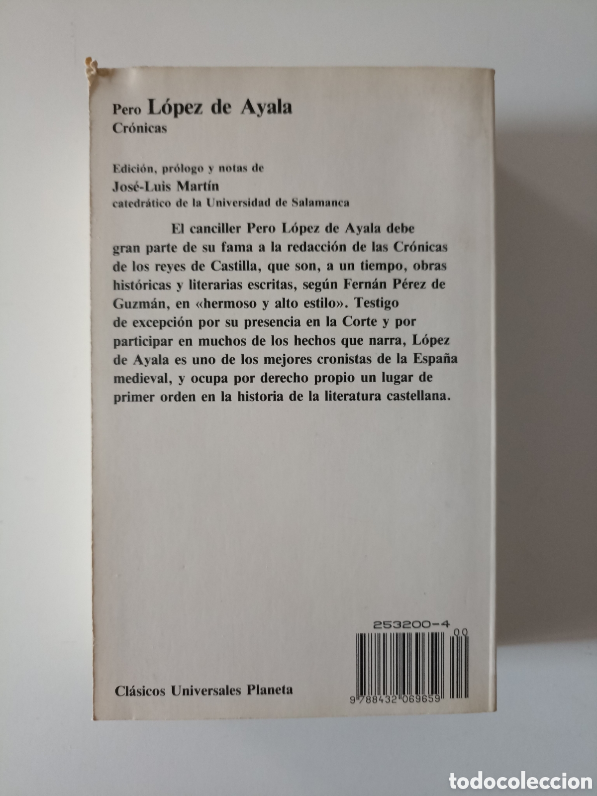 Libros de segunda mano: Pero L&oacute;pez de Ayala - Cr&oacute;nicas (Planeta, 1991) - Foto 2