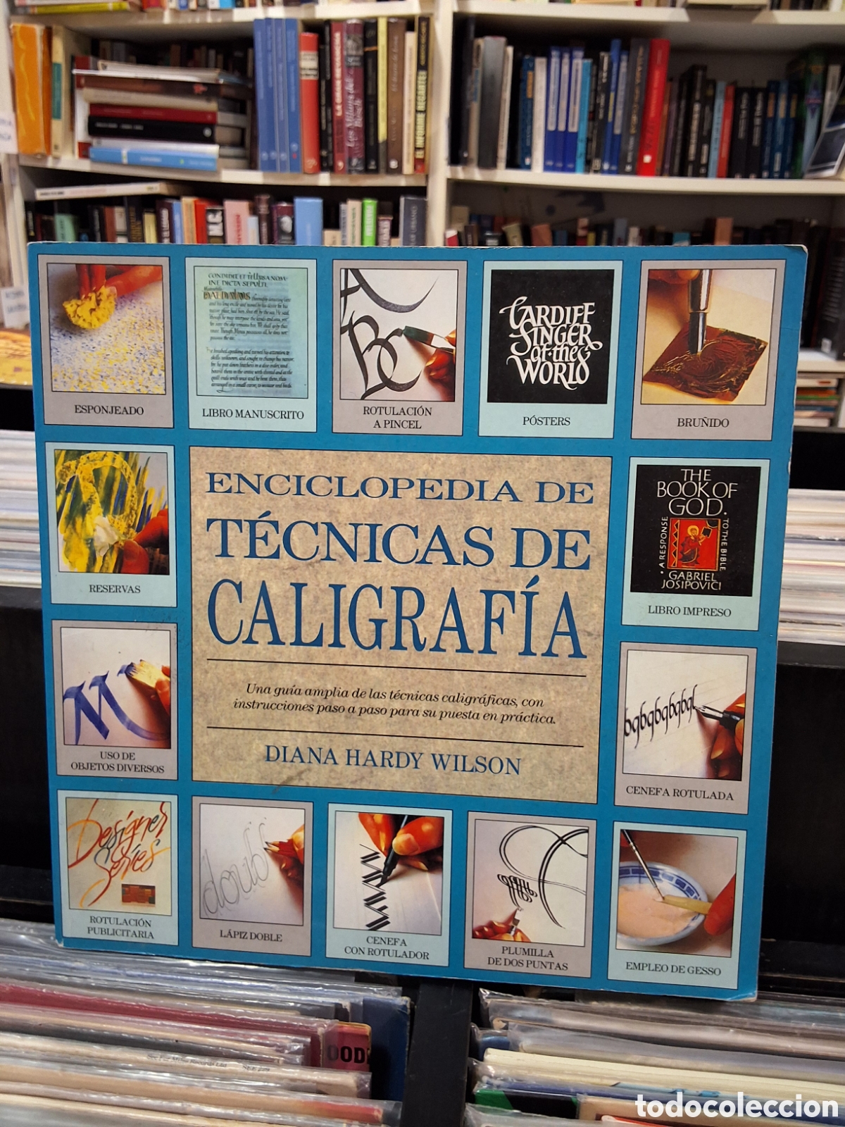 Libros de segunda mano: ENCICLOPEDIA DE T&Eacute;CNICAS DE CALIGRAF&Iacute;A - DIANA HARDY WILSON