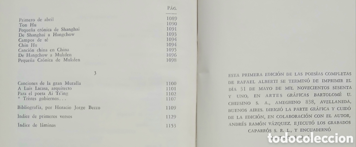 Libros de segunda mano: Poes&iacute;as completas, Rafael Alberti - Foto 7