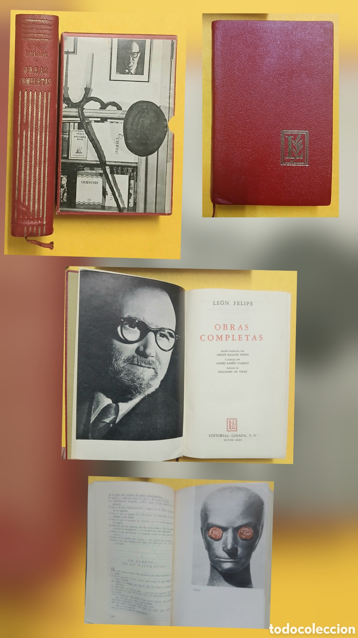 Libros de segunda mano: Obras completas Le&oacute;n Felipe