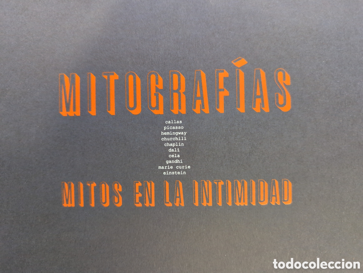 Libros de segunda mano: Mitograf&iacute;as. Mitos en la intimidad - Foto 1