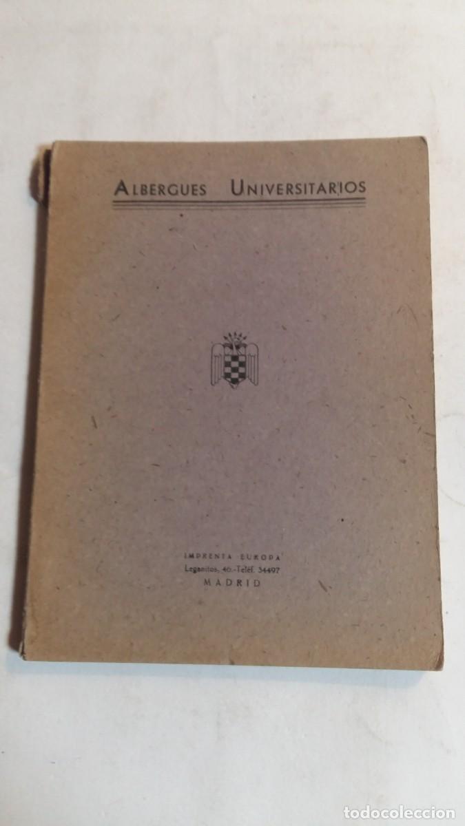 Libros de segunda mano: Albergues Universitarios, S.E.U., Imprenta Europa