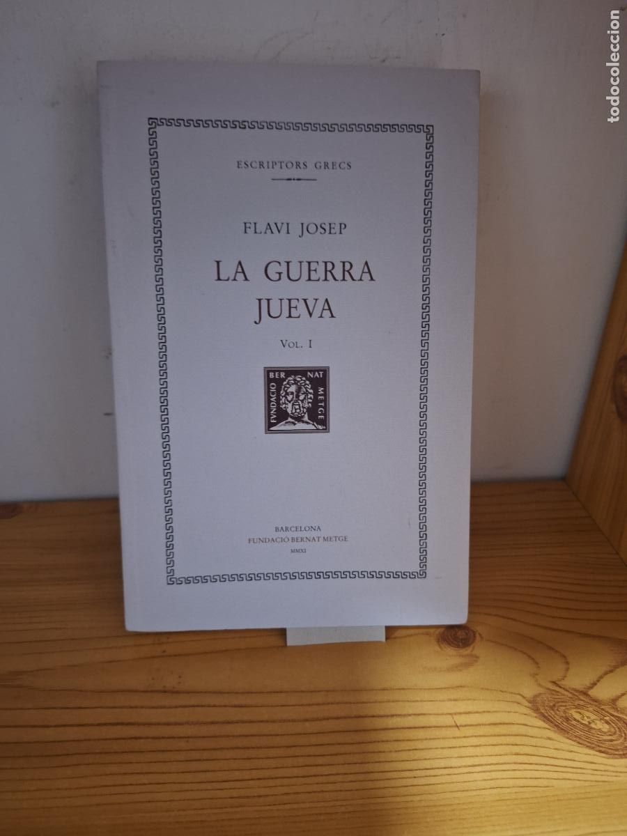 Libros de segunda mano: La guerra jueva Vol. I. - Flavi Josep