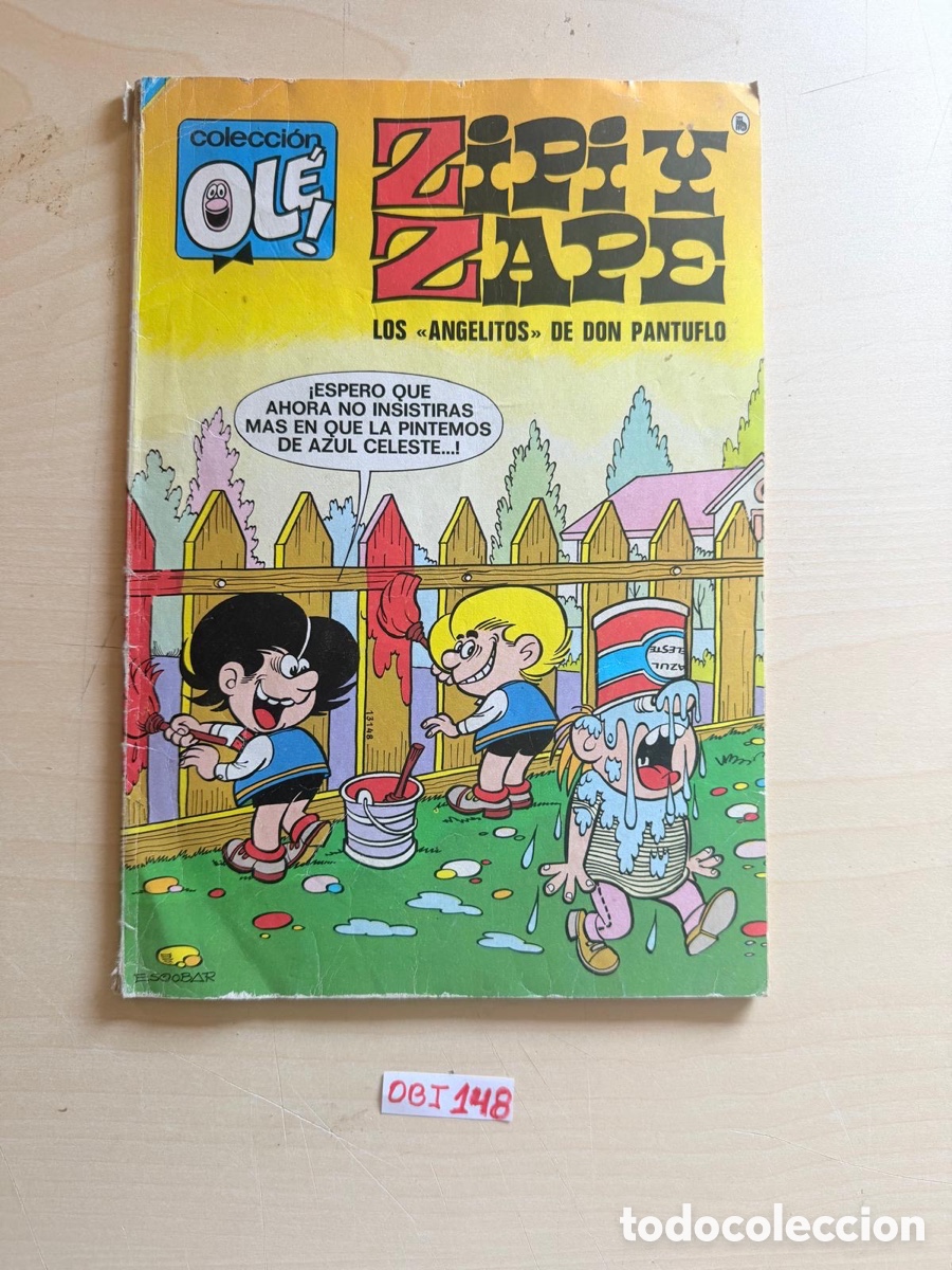 Libros de segunda mano: Libro zipi y zape los angelitos de don pantuflo
