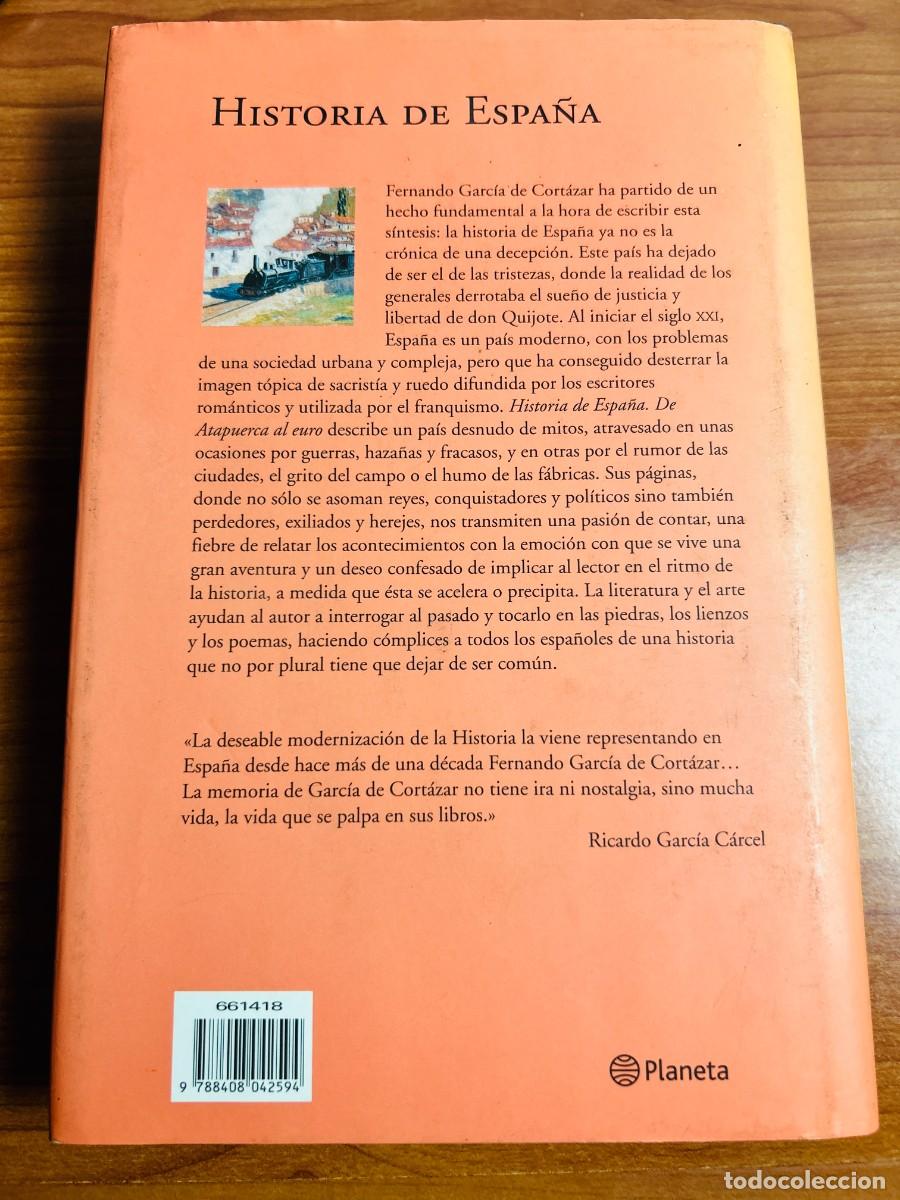 Libros de segunda mano: Historia de Espa&ntilde;a. De Atapuerca al euro (7&ordf; Edici&oacute;n) - Foto 3