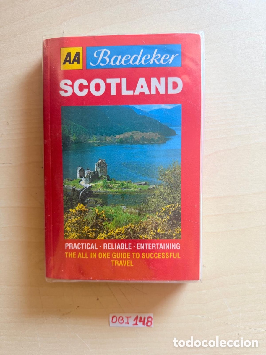 Libros de segunda mano: Libro Baedeker SCOTLAND