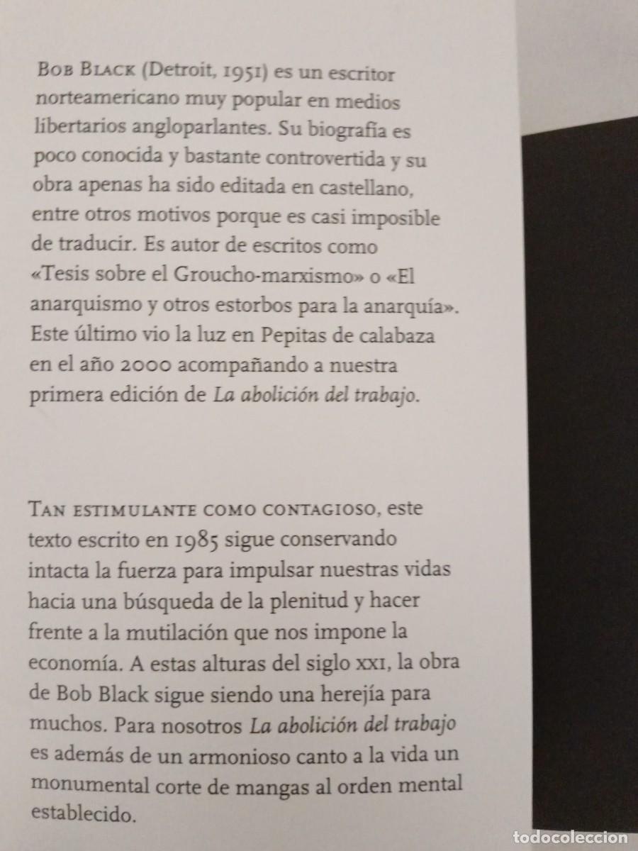 Libros de segunda mano: La abolici&oacute;n del trabajo - Foto 3