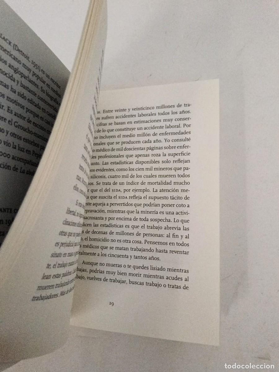 Libros de segunda mano: La abolici&oacute;n del trabajo - Foto 9