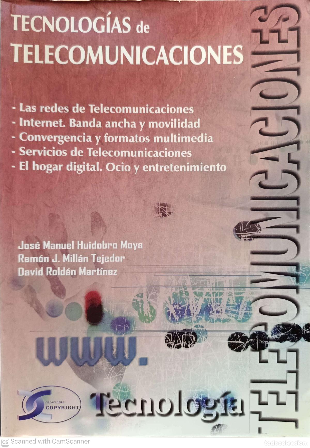 Libros de segunda mano: Tecnolog&iacute;as de telecomunicaciones - Varios