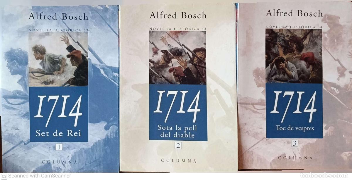 Libros de segunda mano: 1714, Set de rei. Sota la pell. Toc de vespres - Alfred Bosch