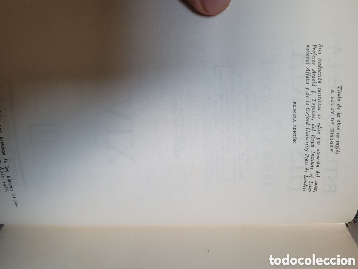 Libros de segunda mano: Estudio de la historia Arnold J. Toynbee - Foto 4