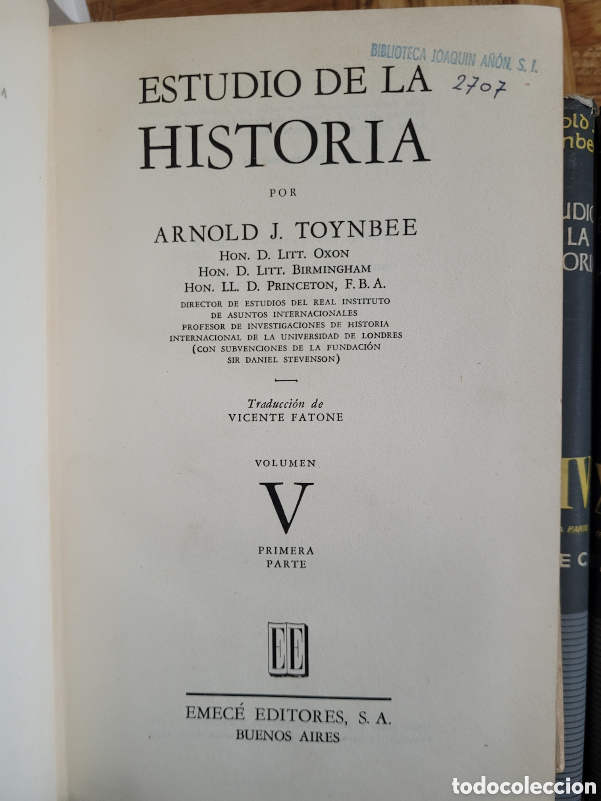 Libros de segunda mano: Estudio de la historia Arnold J. Toynbee - Foto 6