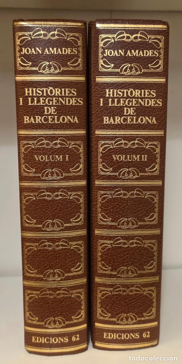 Libros de segunda mano: HIST&Ograve;RIES I LLEGENDES DE BARCELONA de JOAN AMADES. Edicions 62, 1984