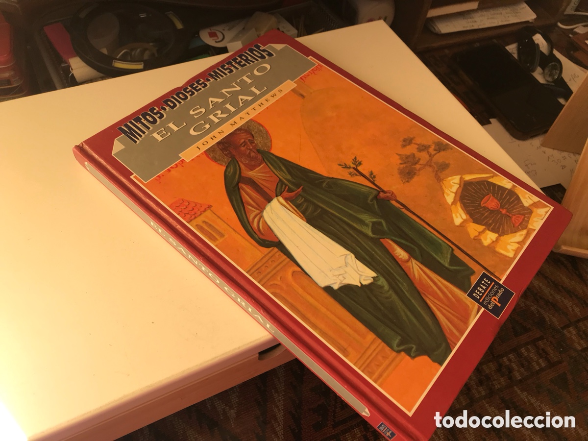 Libros de segunda mano: El santo grial. John Mattews. Debate. Ediciones del Prado - Foto 1
