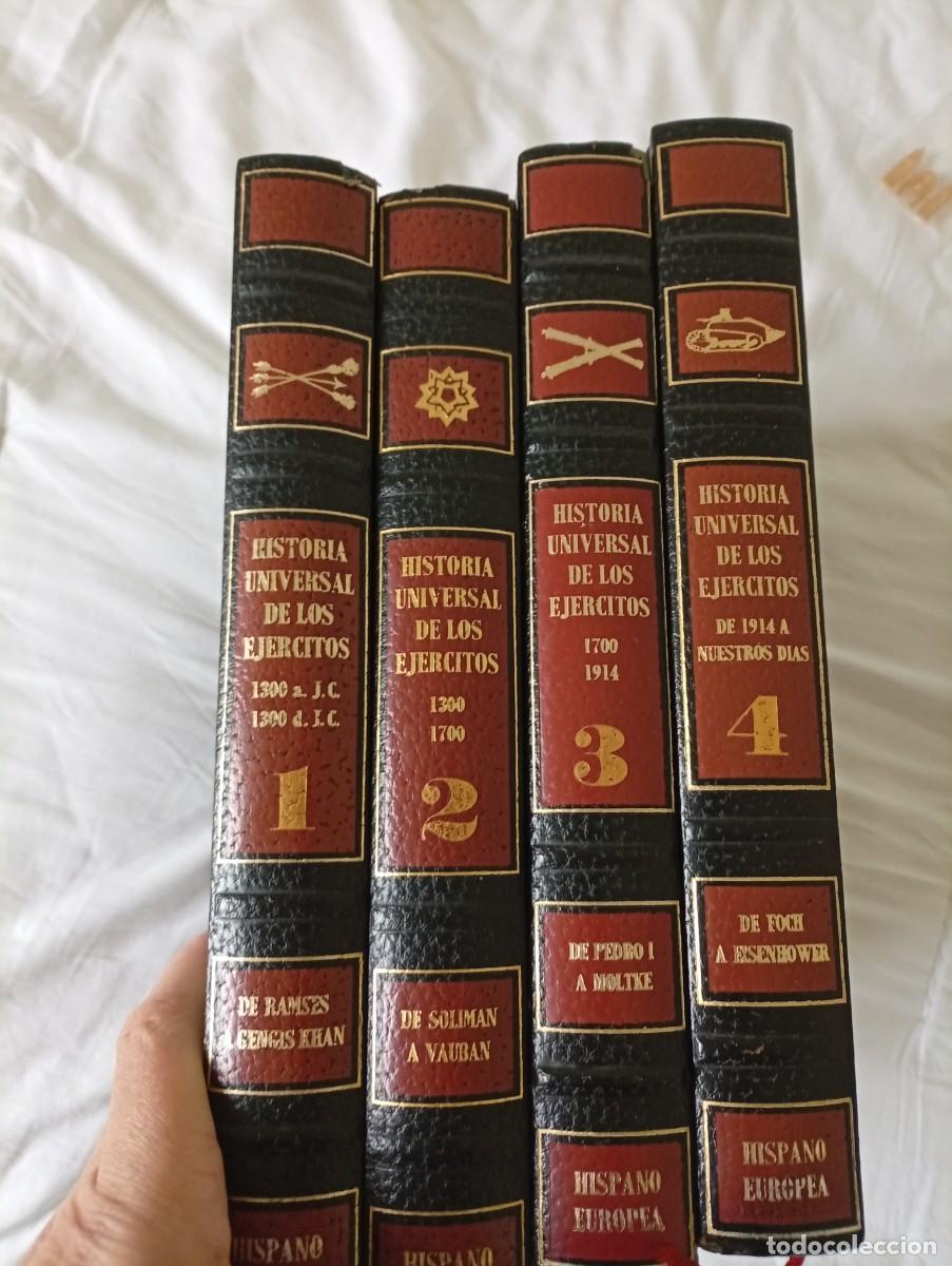 Libros de segunda mano: Historia Universal de los Ejercitos (4 tomos) Editorial: Editorial Hispano Europea P&aacute;ginas: 300, 302
