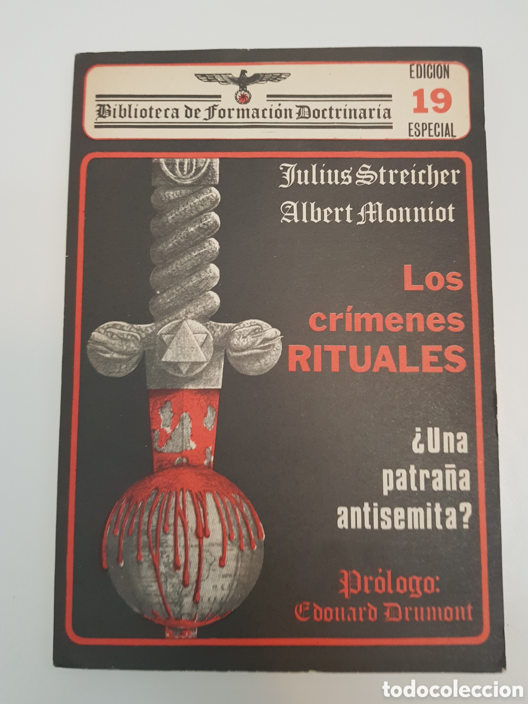 Libros de segunda mano: LOS CR&Iacute;MENES RITUALES &iquest;UNA PATRA&Ntilde;A SEMITA? JULIUS STREICHER - ALBERT MONNIOT