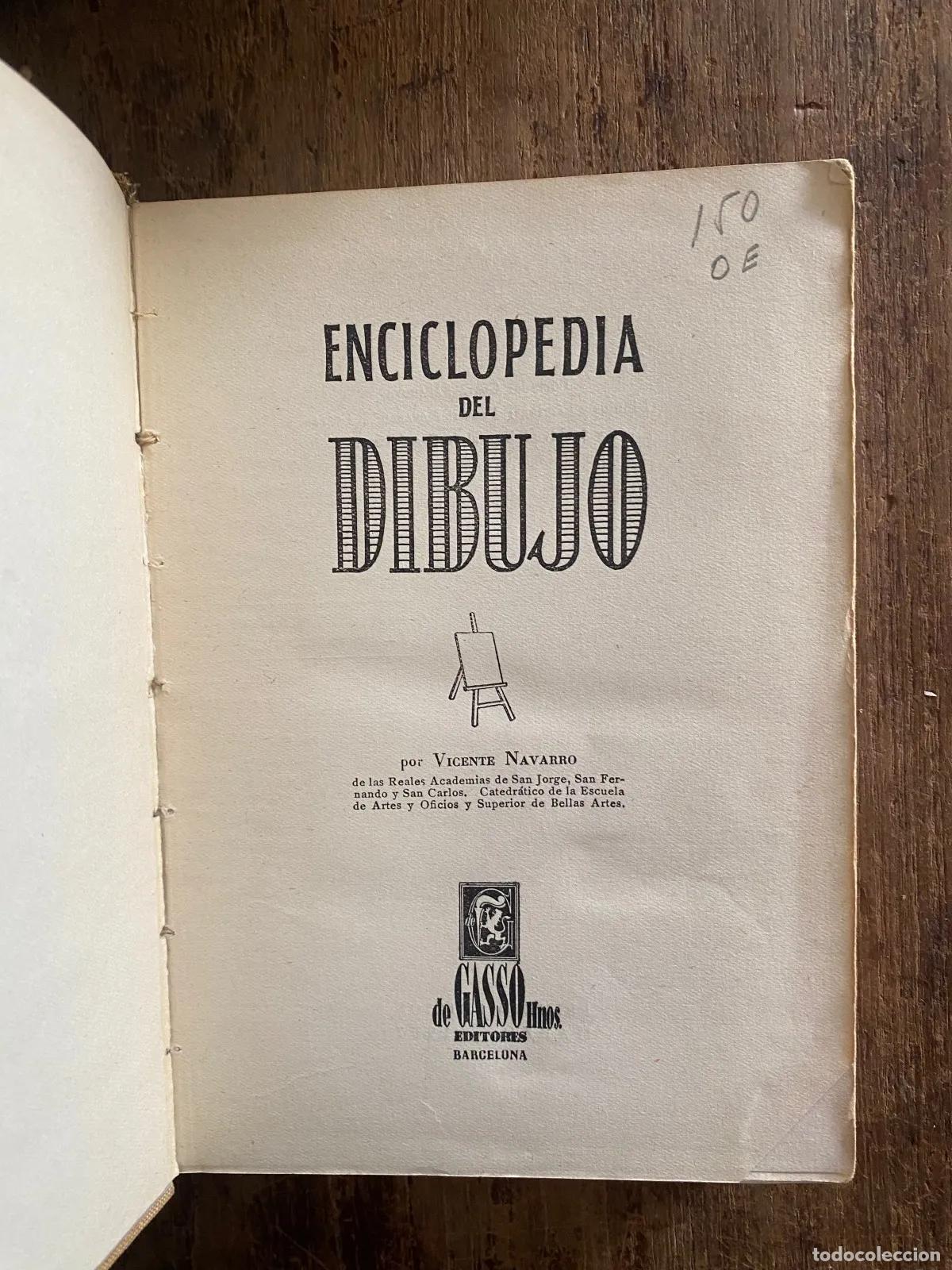 Livres d'occasion: Vicente Navarro - ENCICLOPEDIA DEL DIBUJO