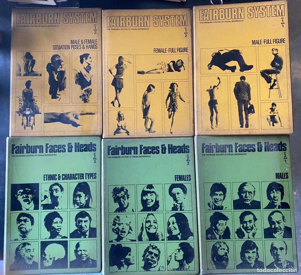 Livres d'occasion: The Fairburn System - FAIRBURN SYSTEM + Fairburn faces & heads 6 tomos