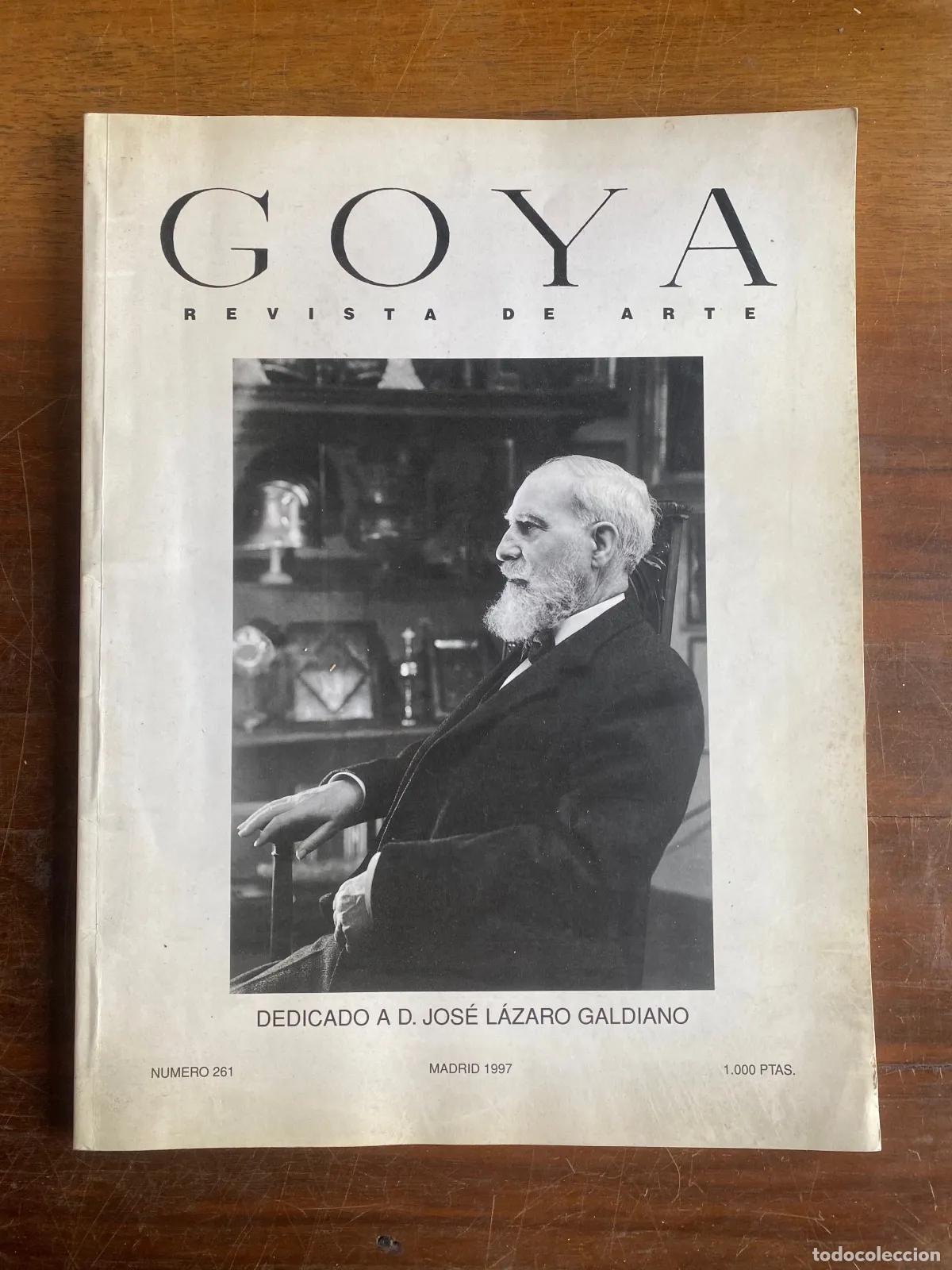 Livres d'occasion: Revista GOYA Dedicado a Lazaro Galdiano