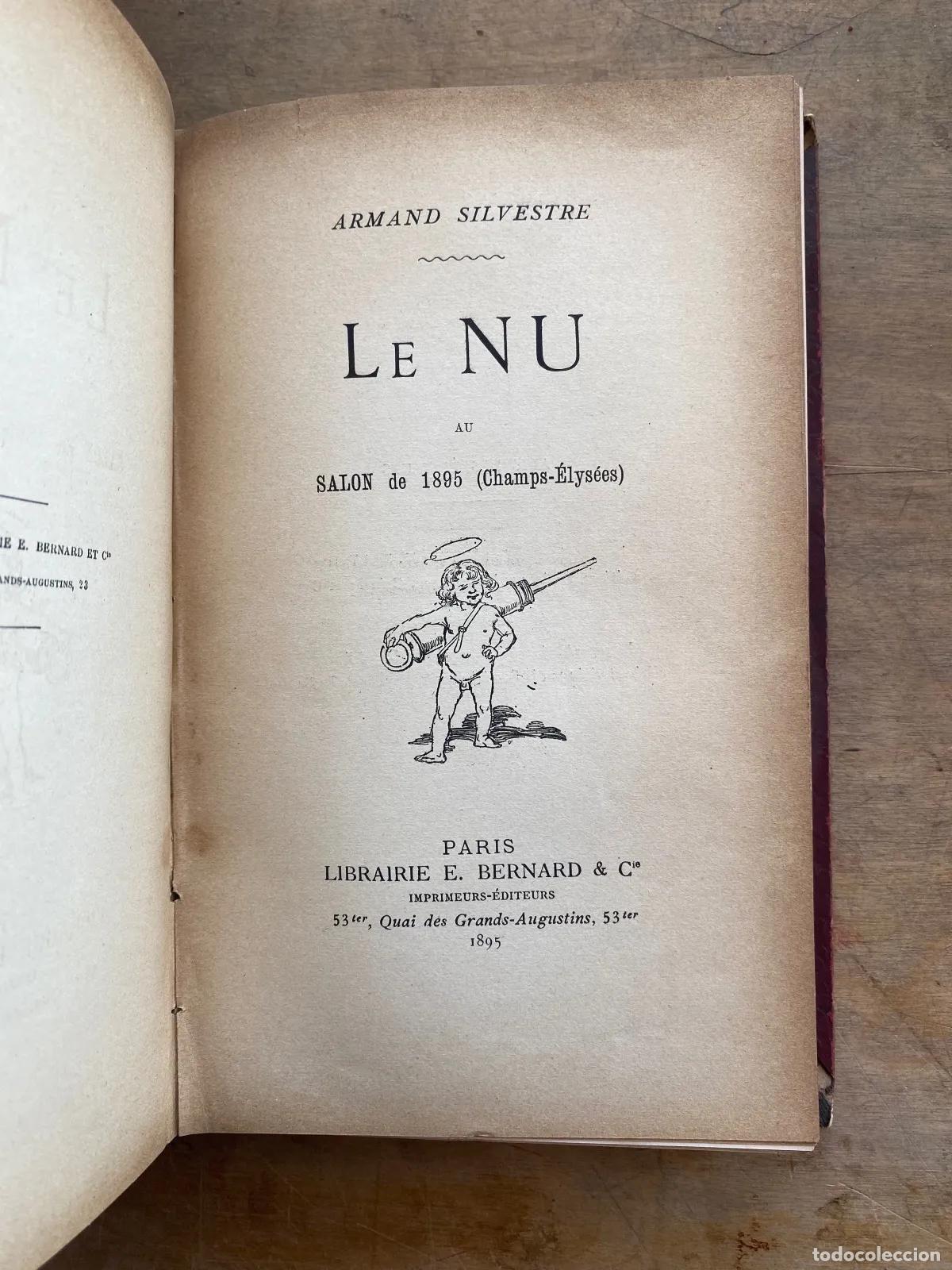 Second hand books: Armand Silvestre - LE NU 1895 dos tomos