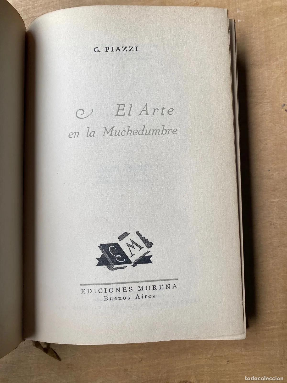 Livres d'occasion: Gerolamo Piazzi - El arte en la muchedumbre