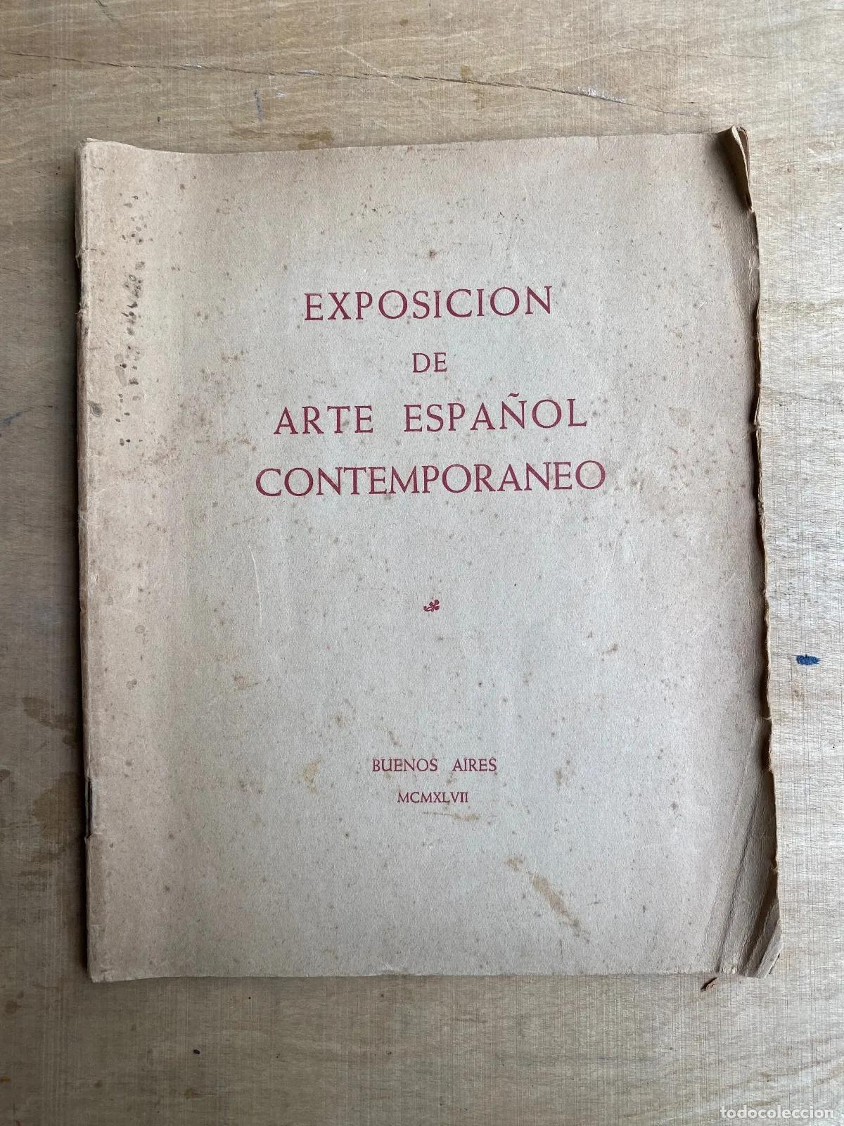 Libros de segunda mano: Exposicion de arte espa�ol contemporaneo