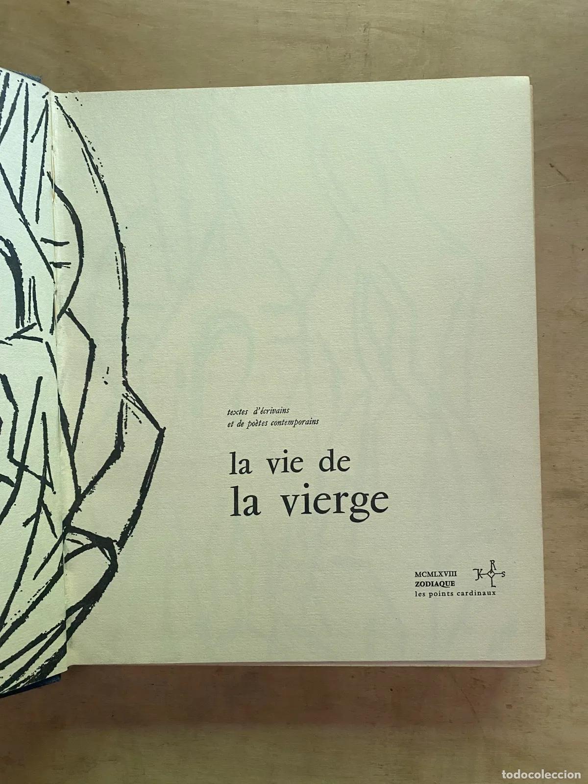 Libri di seconda mano: La vie de la vierge