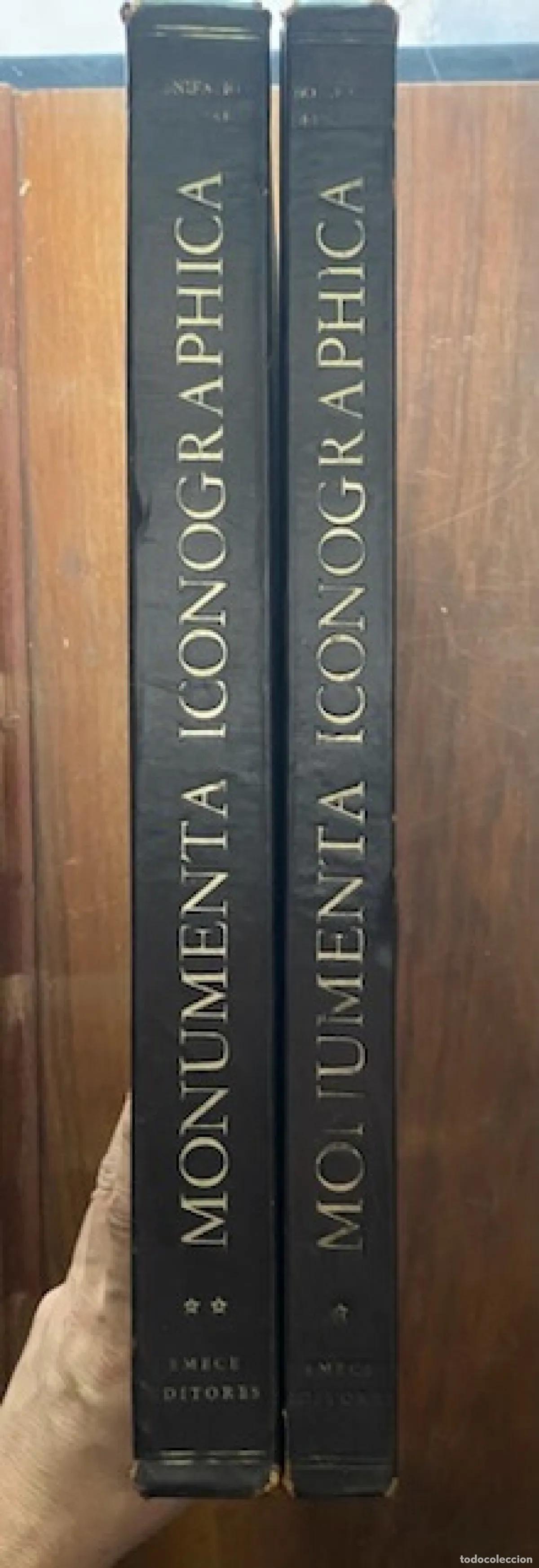 Libros de segunda mano: Bonifacio del Carril - Monumenta Iconographica, 2 tomos - Foto 2