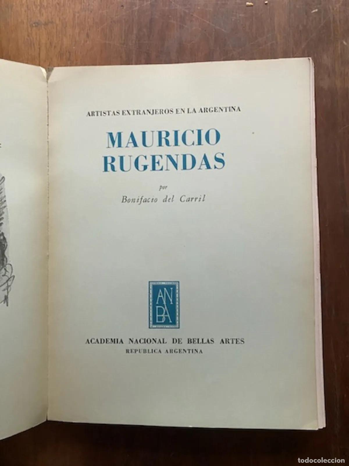Libros de segunda mano: Bonifacio del Carril - Mauricio Rugendas - Foto 2
