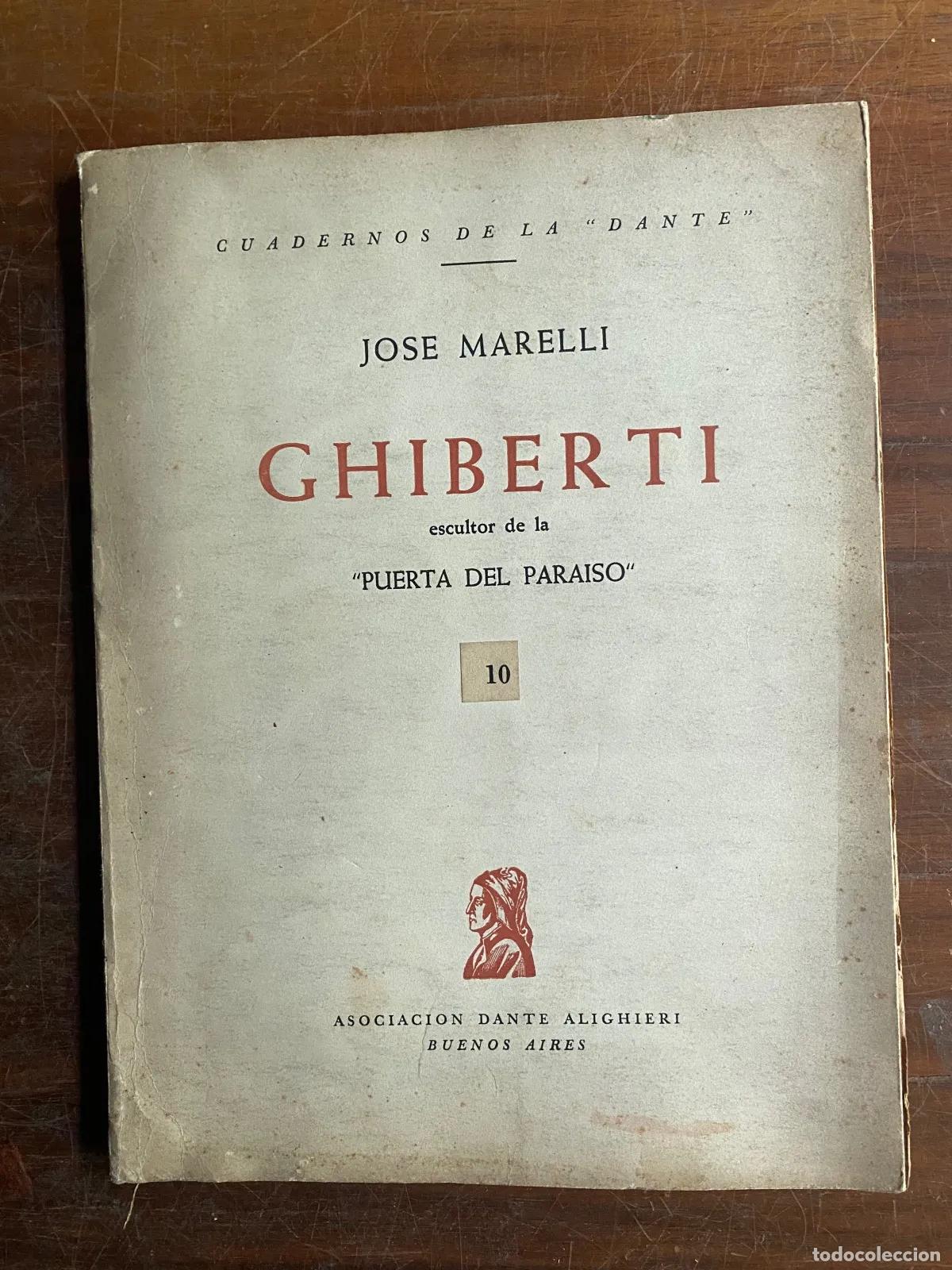 Libros de segunda mano: Jose Marelli - Ghiberti - Foto 1