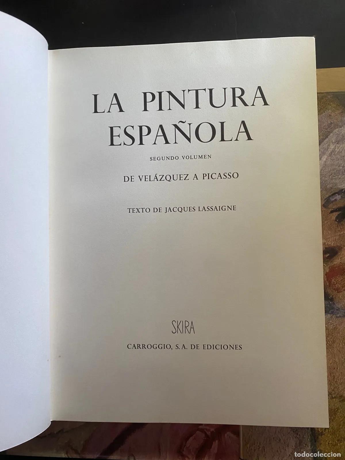 Libros de segunda mano: Jacques Lassaigne - La pintura espa�ola 3 tomos