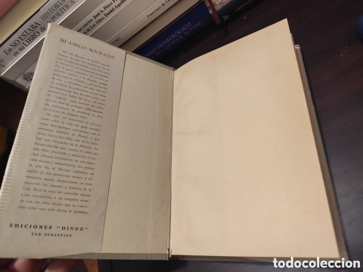 Libros de segunda mano: MI AMIGO SOCRATES - JOSEF VITAL KOPP 1958 - Foto 6