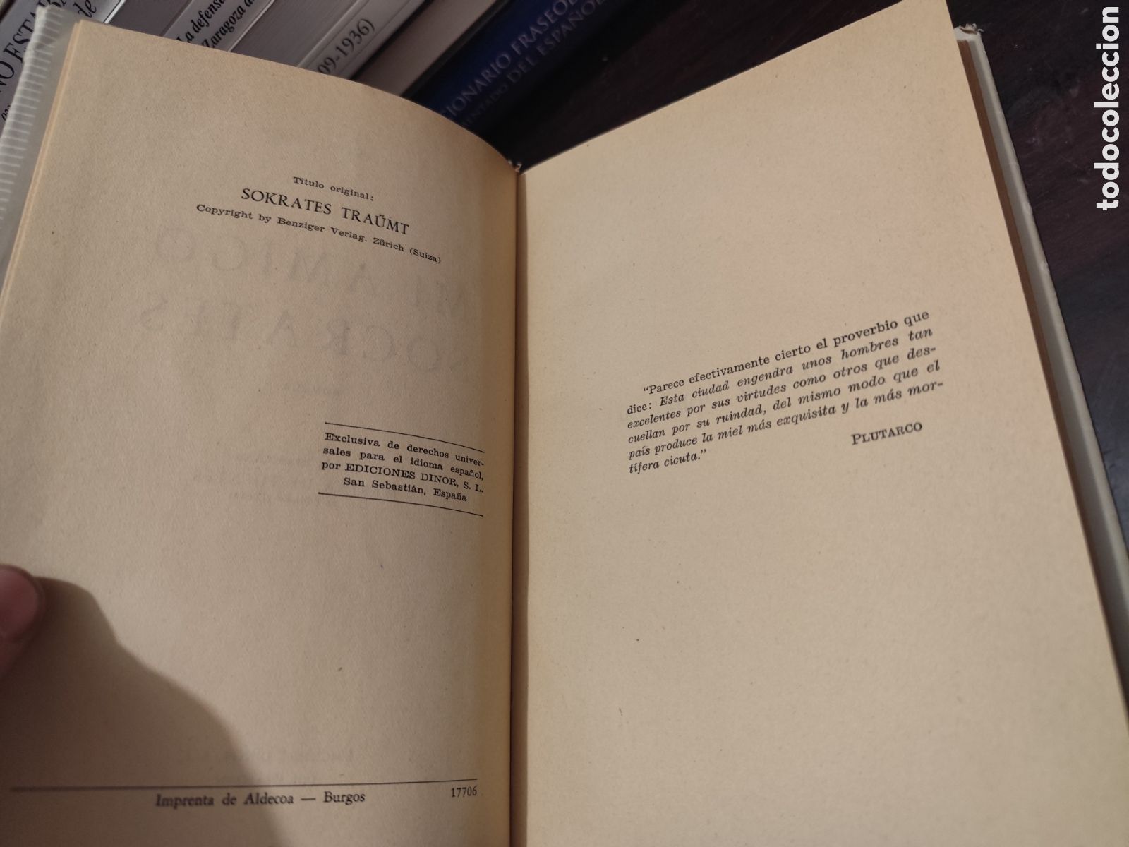 Libros de segunda mano: MI AMIGO SOCRATES - JOSEF VITAL KOPP 1958 - Foto 9