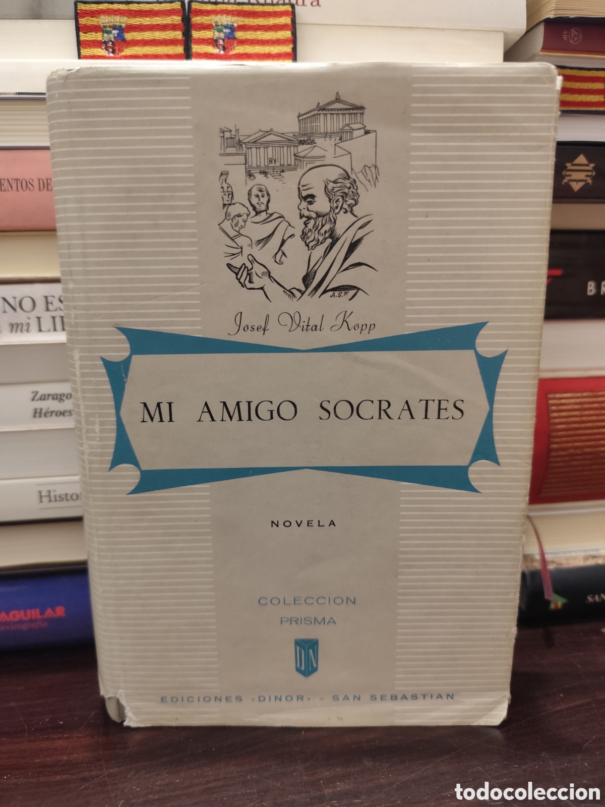 Libros de segunda mano: MI AMIGO SOCRATES - JOSEF VITAL KOPP 1958 - Foto 1