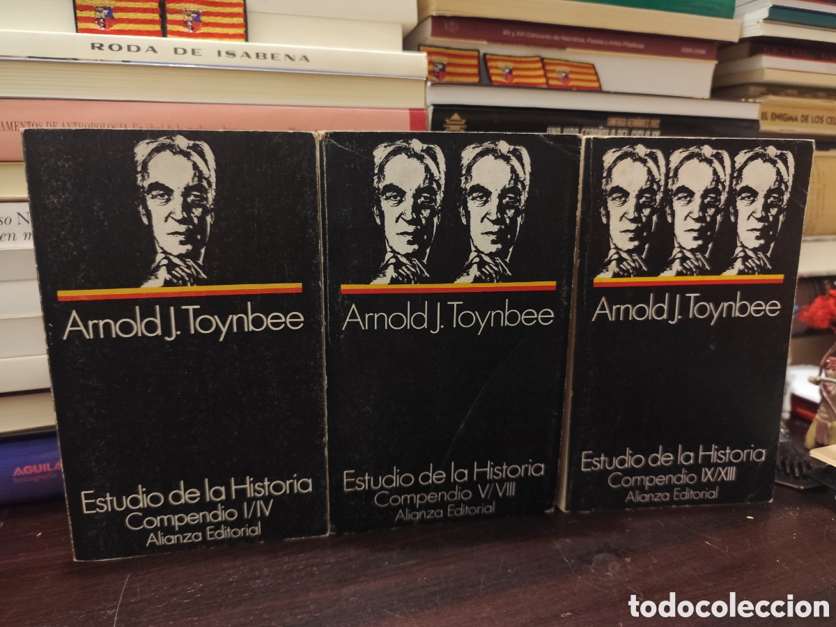 Libros de segunda mano: ESTUDIO DE LA HISTORIA - ARNOLD J. TOYNBEE (ALIANZA) 3 VOL. HISTORIA