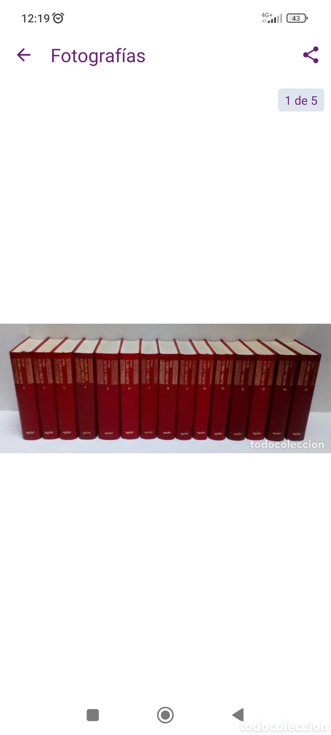Libros de segunda mano: AGATHA CHRISTIE - OBRAS - 15 Volumenes COMPLETO