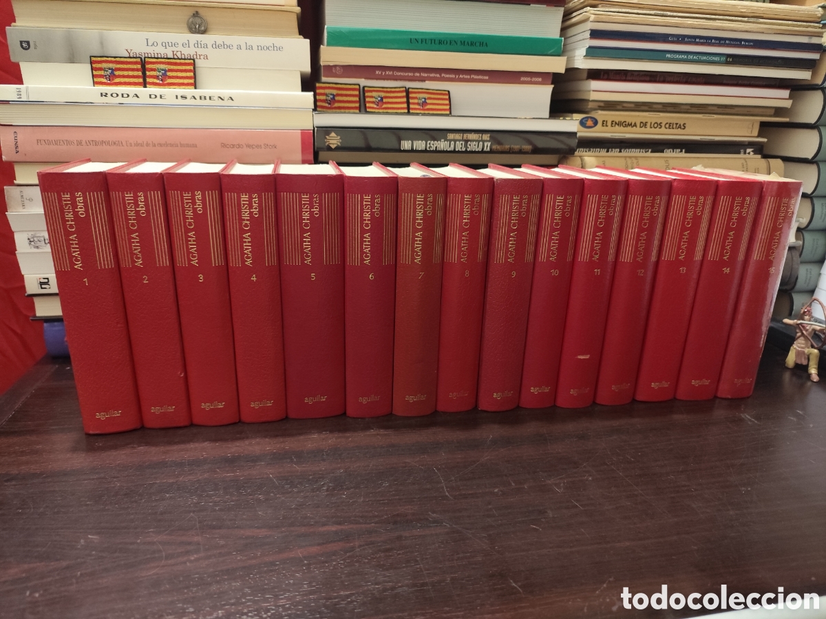 Libros de segunda mano: AGATHA CHRISTIE - OBRAS - 15 Volumenes COMPLETO