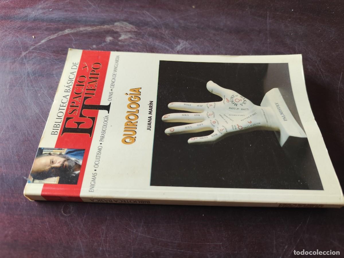 Libros de segunda mano: QUIROLOGIA / JUANA MARIN / ESPACIO TIEMPO JIMENEZ DEL OSO / ENIGMAS-OCULTISMO-PARASICOLOGIA-OVNIS /
