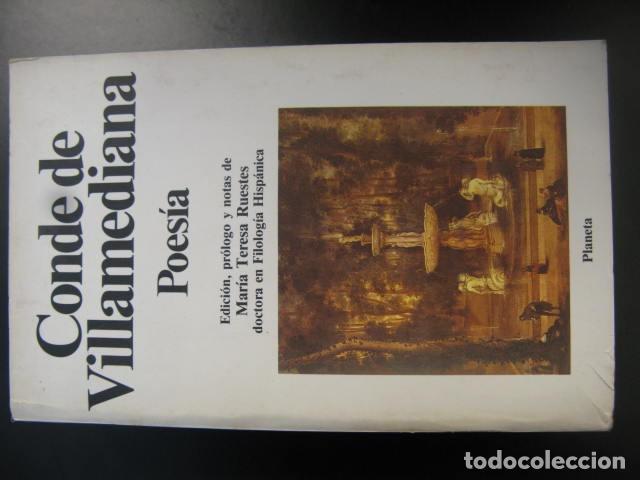 Libros de segunda mano: Conde de Villamediana - Poes&iacute;a (Planeta, 1992)