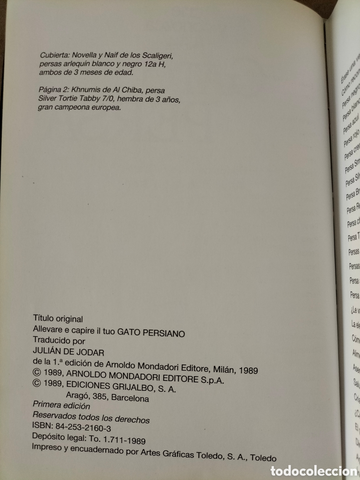 Libros de segunda mano: Cr&iacute;e y conozca a su gato persa. Textos de Maia Beltrame. Libro - Foto 3