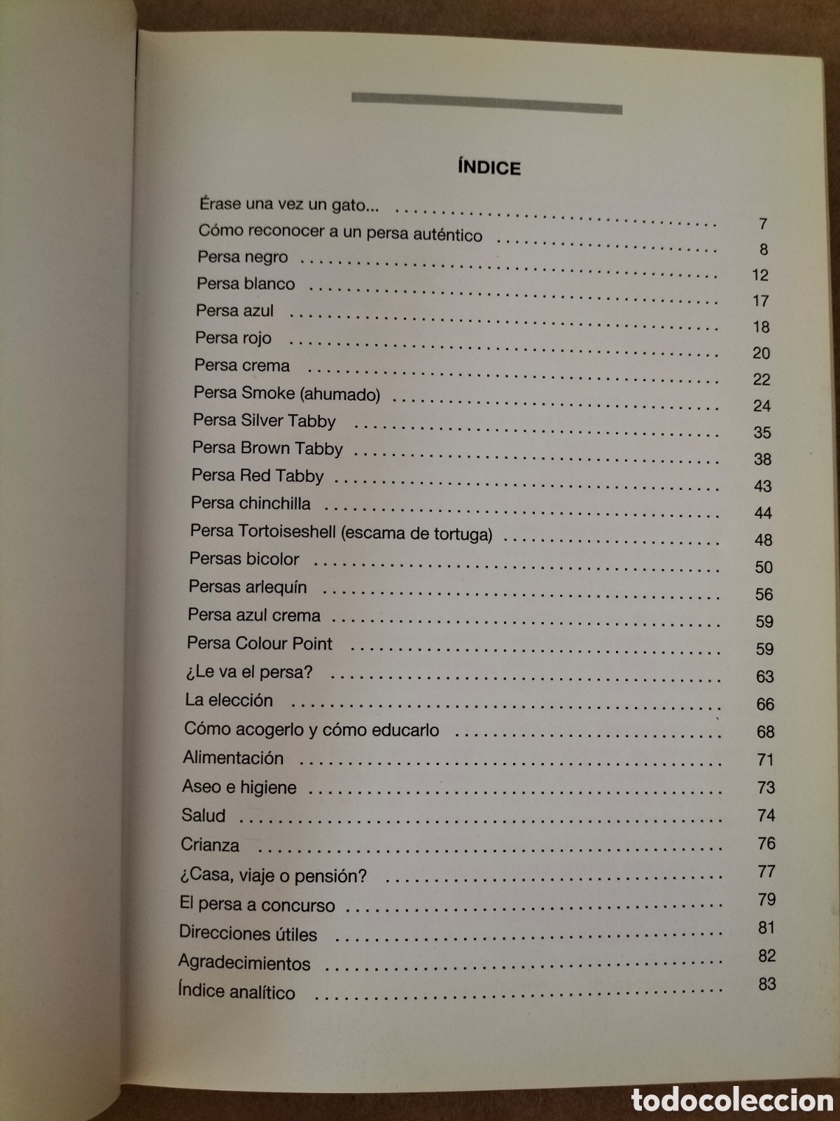 Libros de segunda mano: Cr&iacute;e y conozca a su gato persa. Textos de Maia Beltrame. Libro - Foto 4
