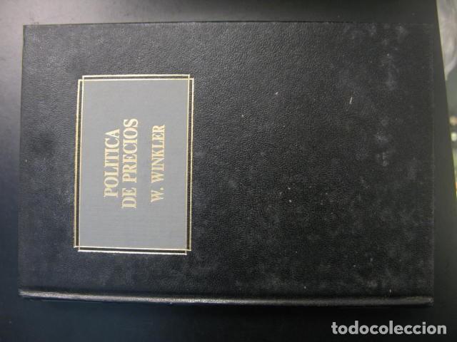 Libros de segunda mano: POLITICA DE PRECIOS-W.WINKLER