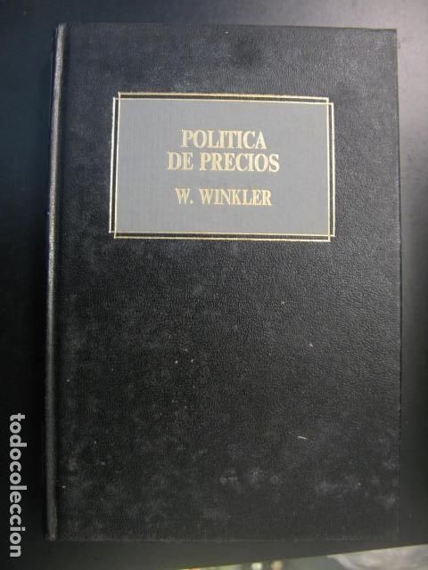 Libros de segunda mano: POLITICA DE PRECIOS-W.WINKLER