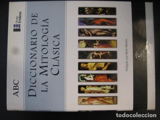Libros de segunda mano: DICCIONARIO DE LA MITOLOGIA CLASICA. RENE MARTIN. ESPASA.