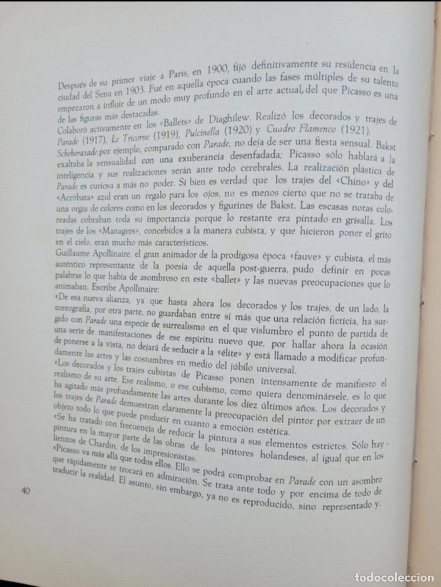 Libros de segunda mano: Libro sobre ballet, con l&aacute;minas extra&iacute;bles. Edici&oacute;n limitada. Balet. - Foto 10