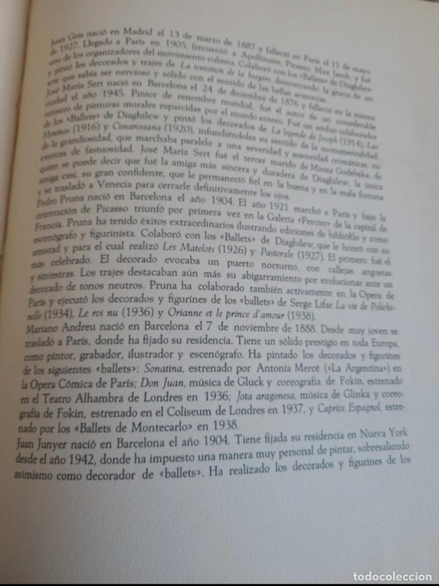 Libros de segunda mano: Libro sobre ballet, con l&aacute;minas extra&iacute;bles. Edici&oacute;n limitada. Balet. - Foto 14