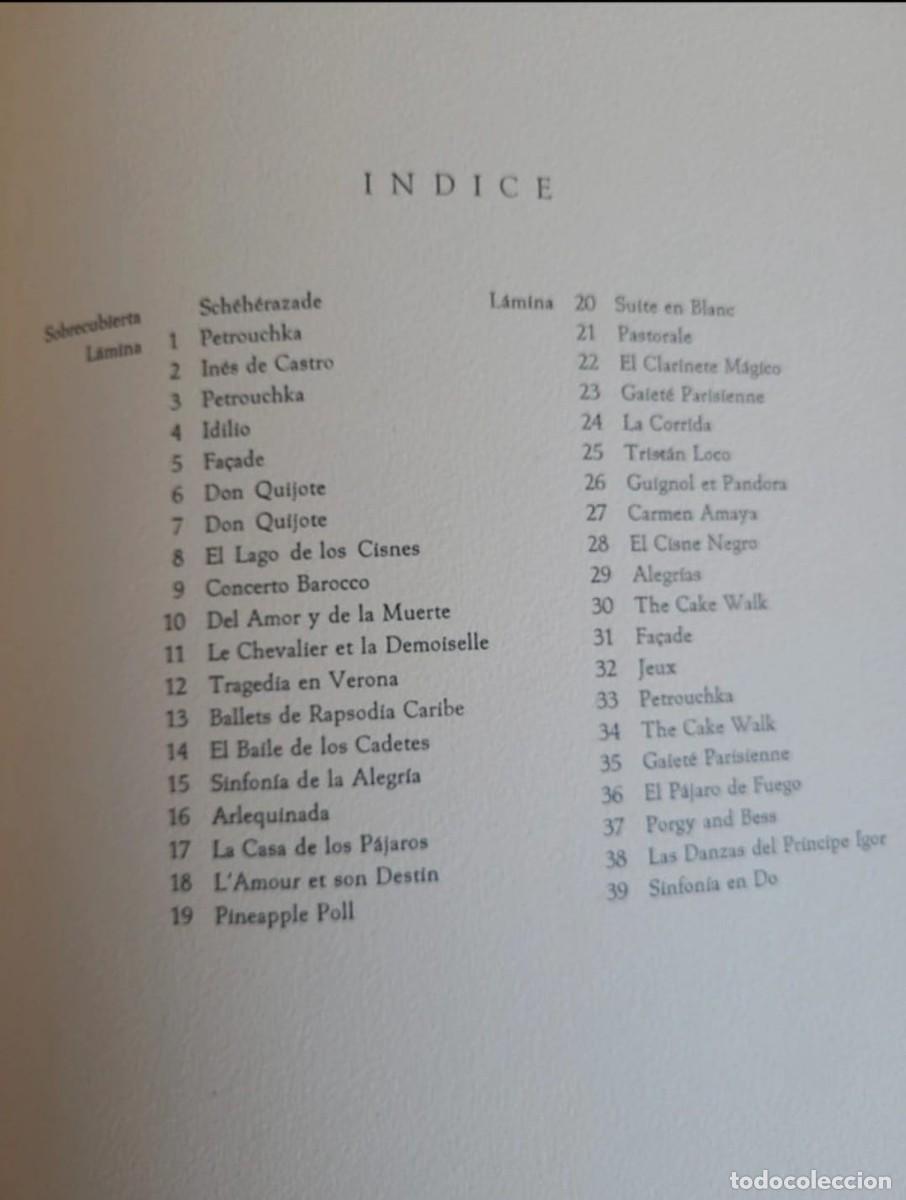 Libros de segunda mano: Libro sobre ballet, con l&aacute;minas extra&iacute;bles. Edici&oacute;n limitada. Balet. - Foto 16