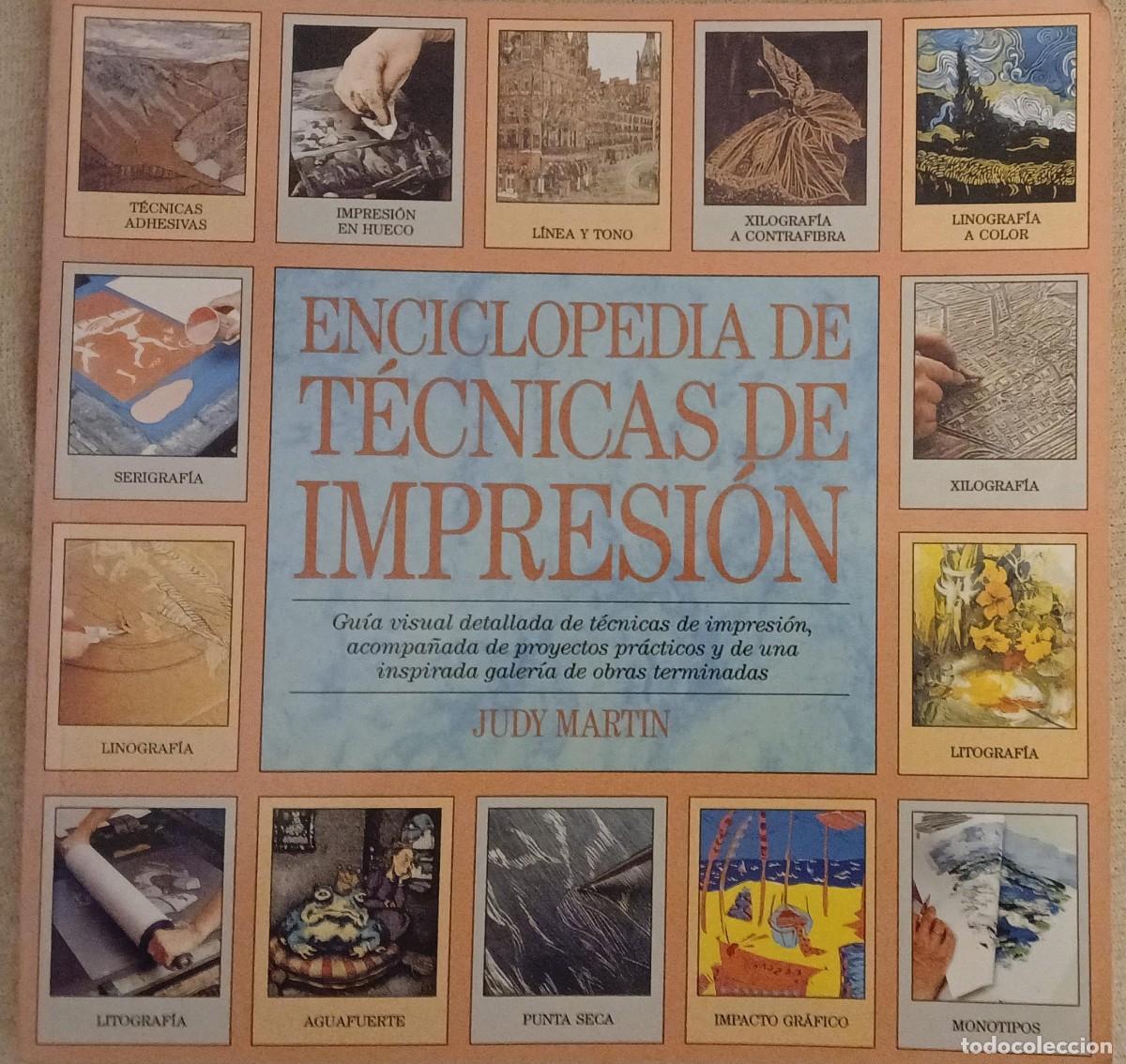 Libros de segunda mano: Enciclopedia de t&eacute;cnicas de impresi&oacute;n - Judy Martin - Foto 1